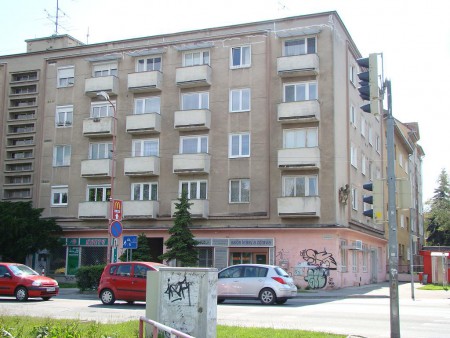 Pohľad z Hospodárskej ulice, foto 06/2009